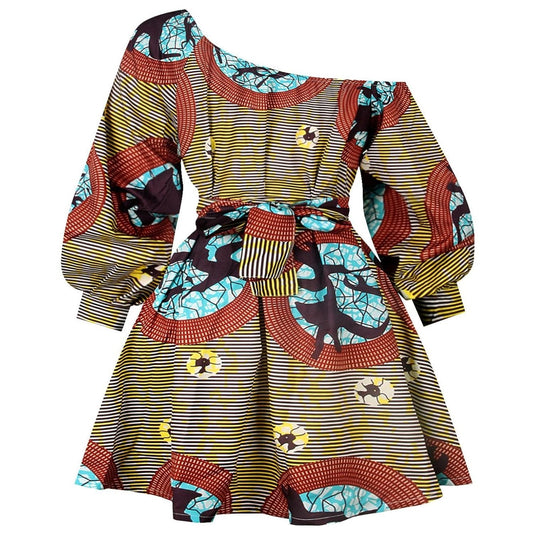 Women's Vintage African Evening Dress