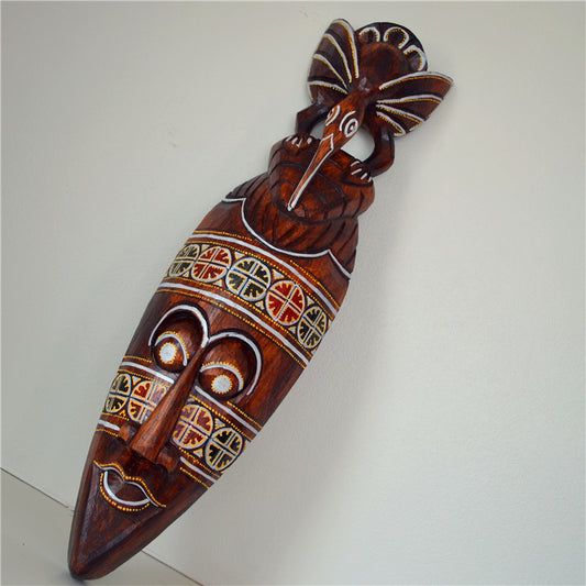 Wood Carving African Mask Decoration Ornaments